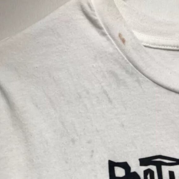 Tupac Shakur Poetic Justice Tee Chemistry Large Blk White Shirt Rap Artist 2 Pac - Picture 2 of 6